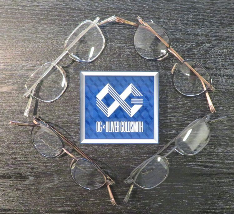 OG×OLIVER GOLDSMITH CUT one 44 CUT two 44 CUT three 44｜広島県福山市｜似合わせメガネのOpticalDesign  | Optical Design