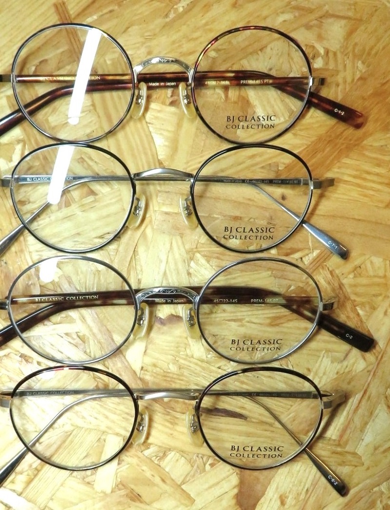 BJ CLASSIC COLLECTION PREM-145S PT PREM-145 PT PREM-114BS  NT｜広島県福山市｜似合わせメガネのOpticalDesign | Optical Design